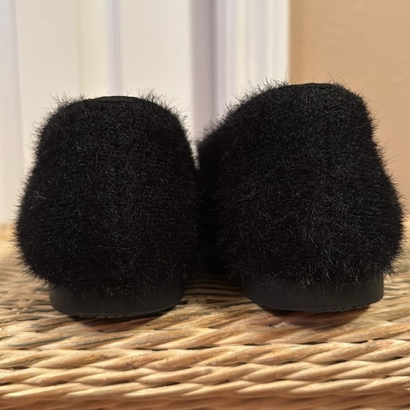 VIVAIA Square-Toe Faux Mink-Knit Flats (Margot2.0) Square Toe in Black sz 9.5 - Picture 6 of 13